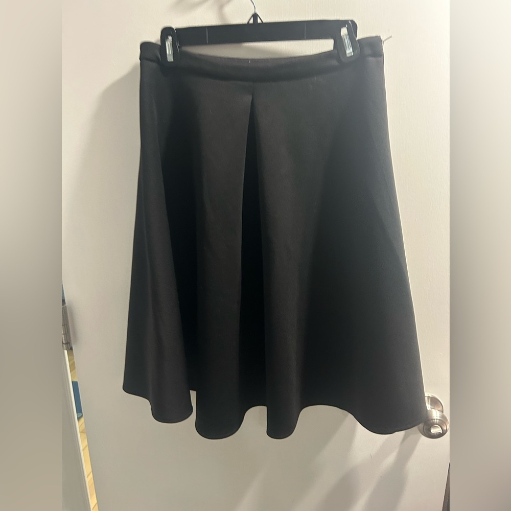 Premise Black A-Line Skirt